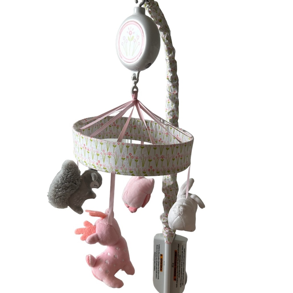 Baby Crib Mobile Forest Frolic Cloud Island Pink Target Pastel Animals Nursery
